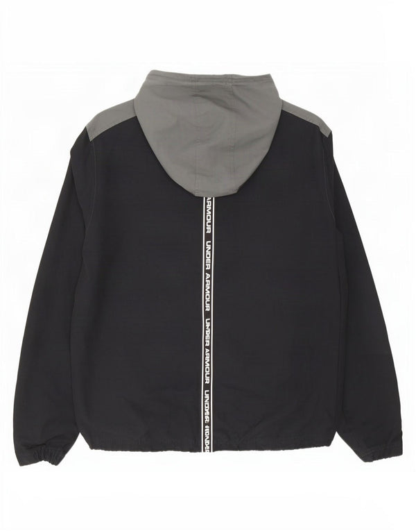 Under Armour Mens Graphic Tracksuit Top Jacket UK 36 Small Black