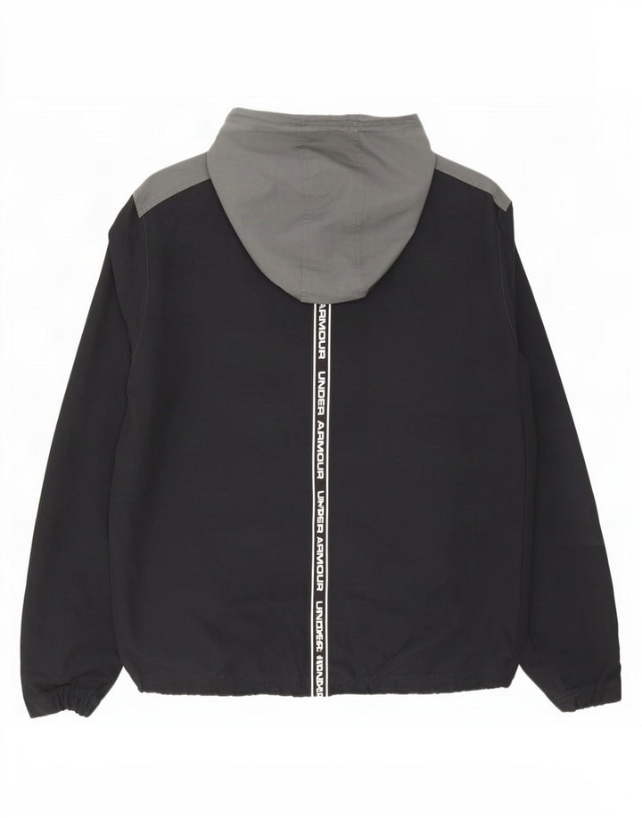 Under Armour Herren-Trainingsanzugoberteil mit Grafik, UK 36, Größe S, Schwarz