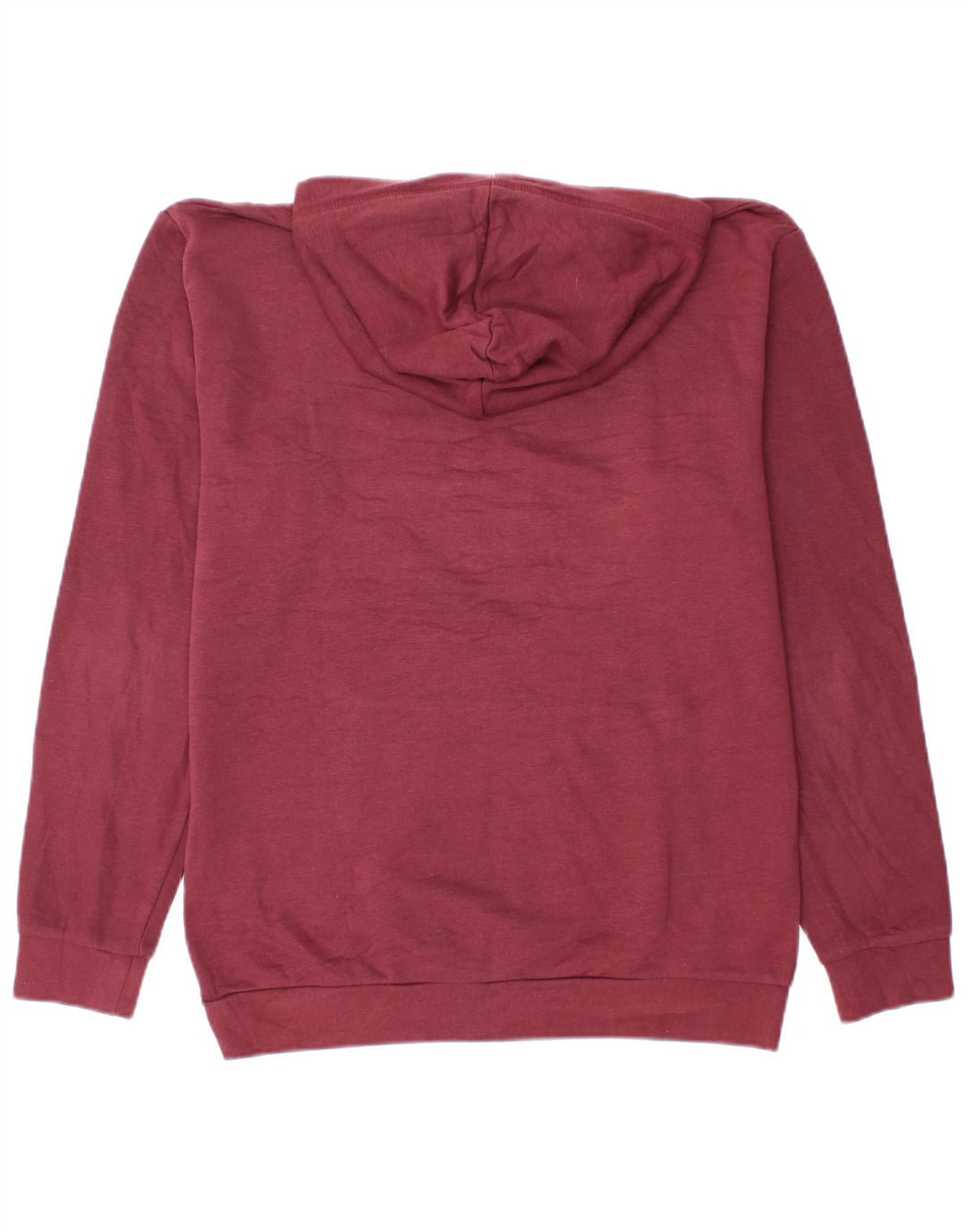 Sergio Tacchini Herren-Kapuzenpullover mit Grafik, mittlere kastanienbraune Baumwolle