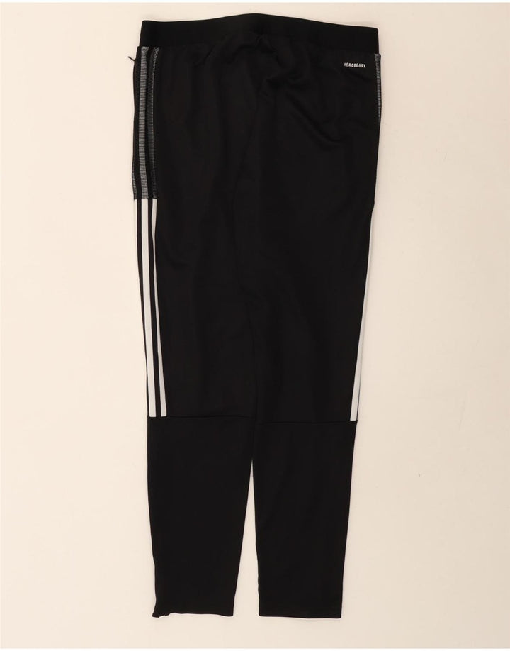 Adidas Herren Aeroready Trainingshose, groß, aus schwarzem Polyester