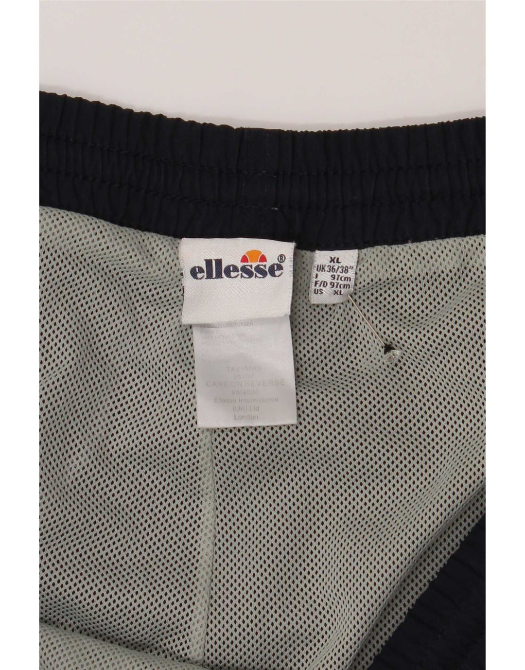 Ellesse Herren-Trainingshose XL, Marineblau, Polyester