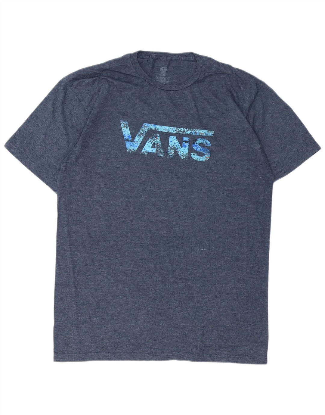VANS Herren-T-Shirt mit Grafik, Größe L, Marineblau