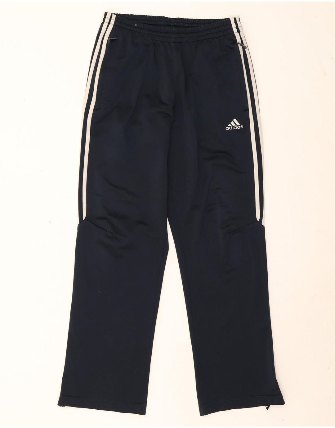 Adidas Herren-Trainingshose, Größe S, Marineblau, Polyester, Größe 34/36