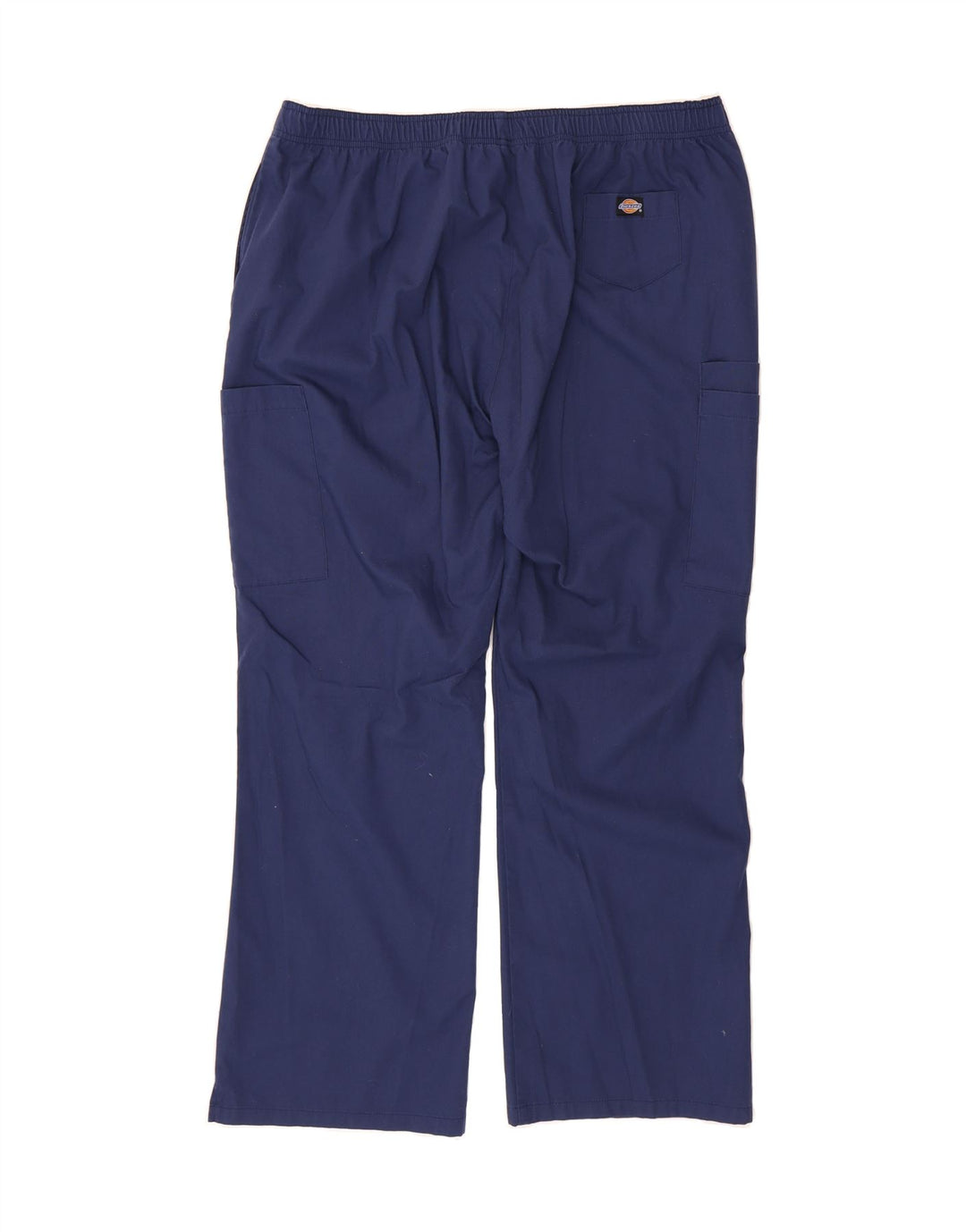 DICKIES Mens Straight Cargo Trousers 2XL W42 L30 Navy Blue Polyester Vintage Dickies and Second-Hand Dickies from Messina Hembry 