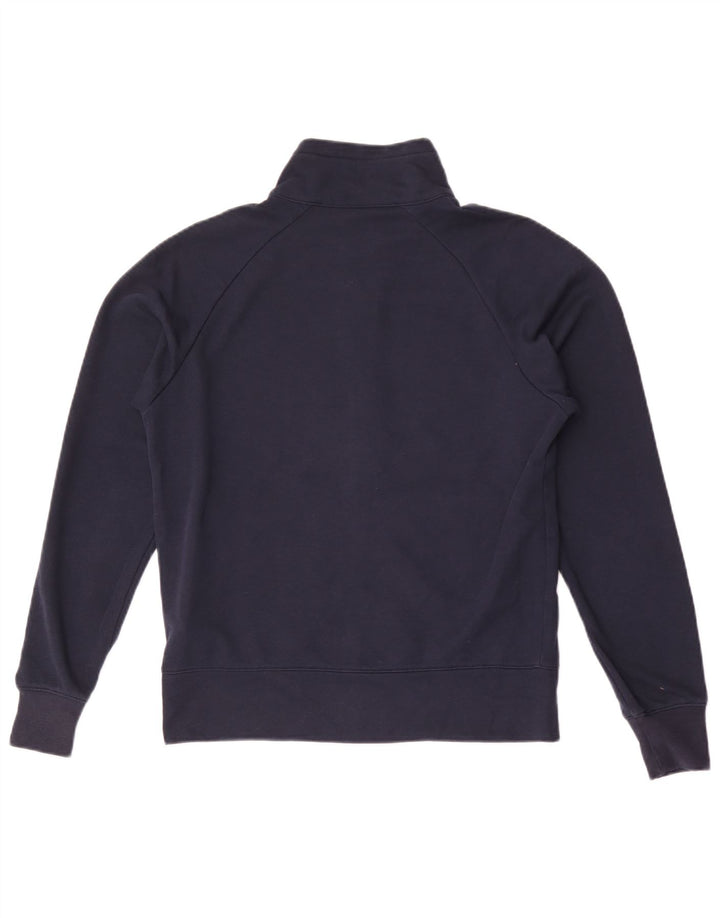 Champion Damen-Trainingsanzugoberteil, UK-Größe 10, Größe S, Marineblau, Baumwolle