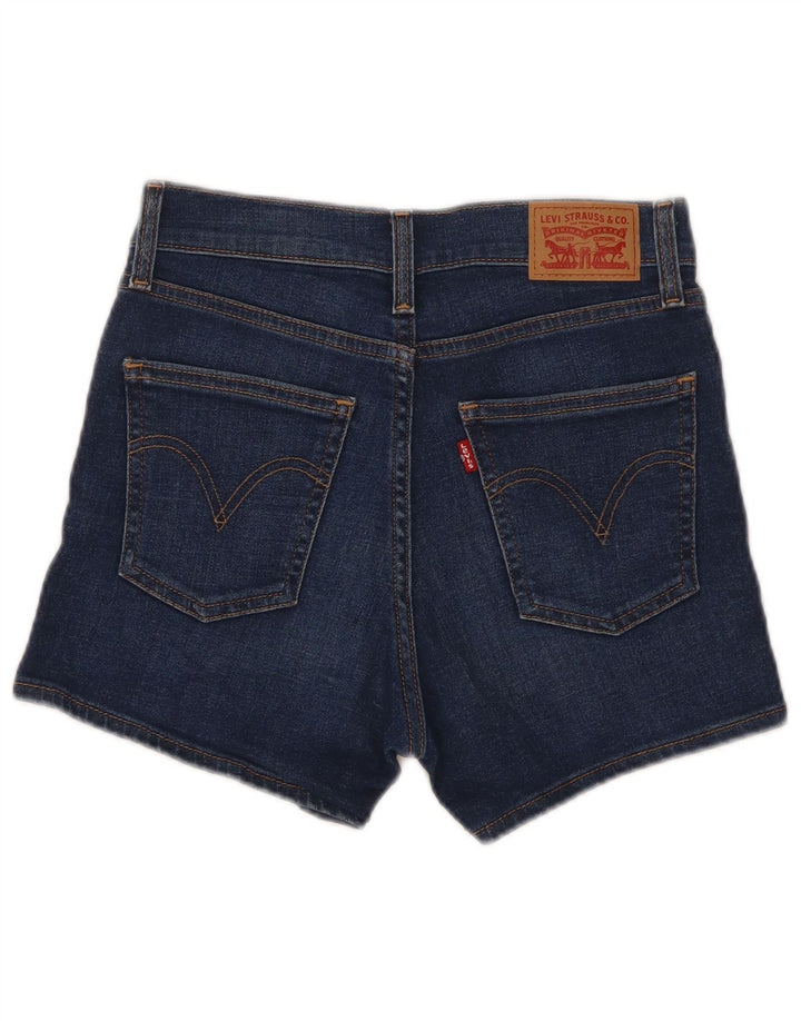Levi's Damen Jeansshorts W25 XS Marineblaue Baumwolle