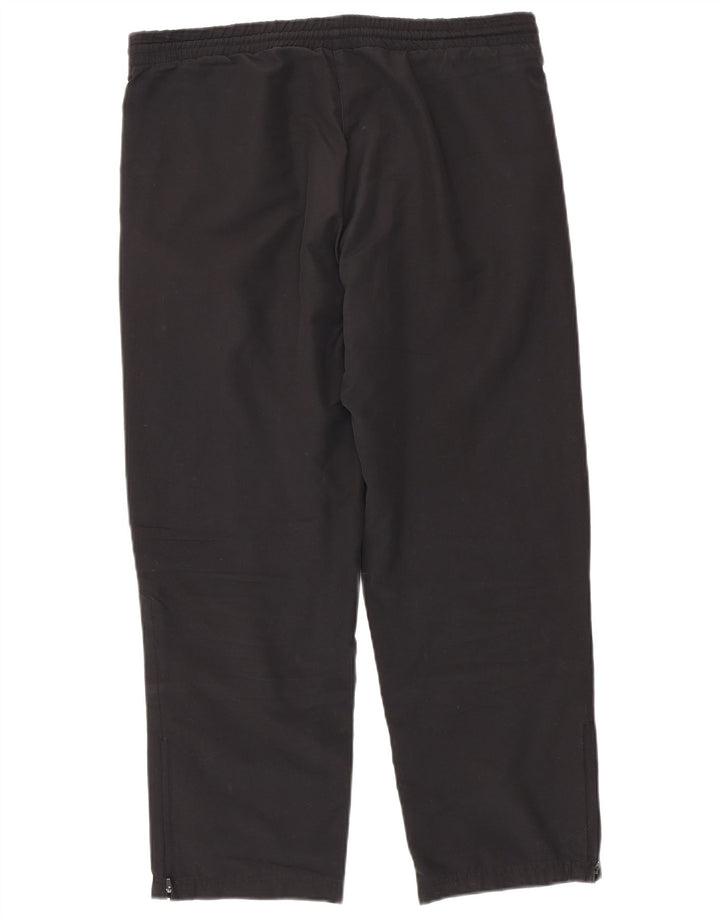 Adidas Damen Trainingshose UK 14 Medium Schwarz Polyester
