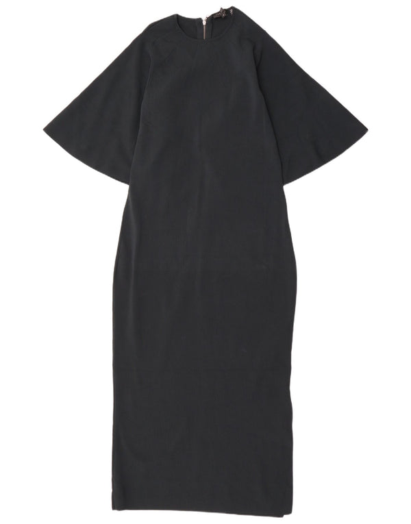 Ted Baker Damen Fledermaus-Maxikleid, Größe 4, groß, grüne Viskose