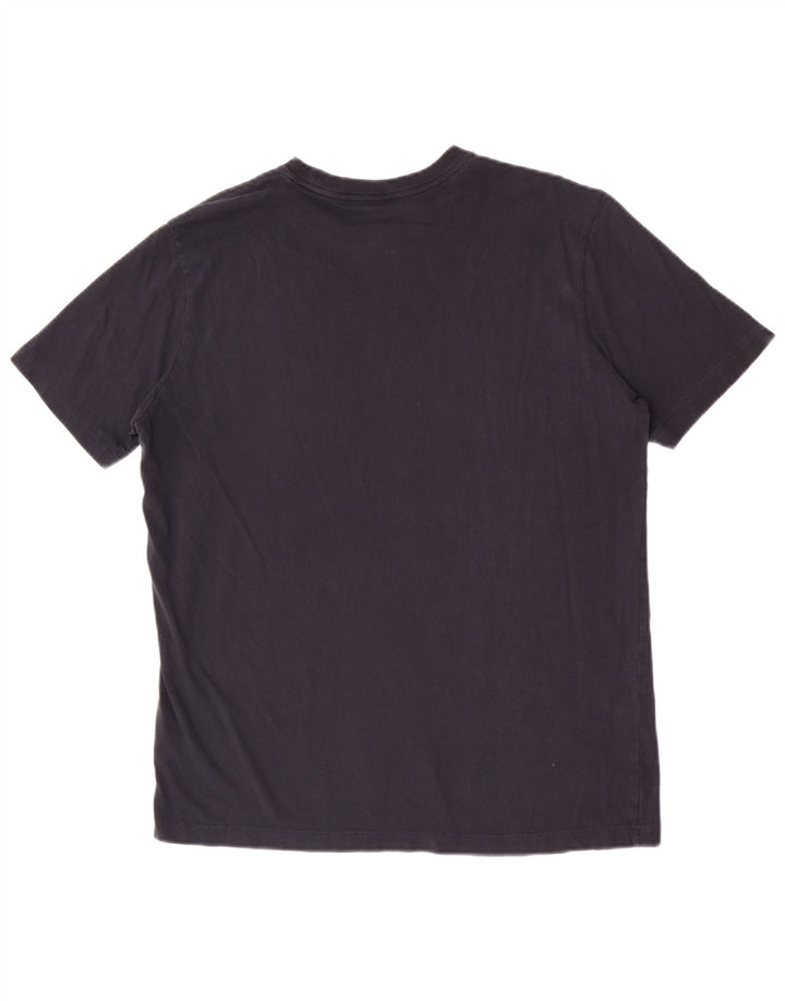 Hugo Boss Damen T-Shirt Top Large Schwarz Baumwolle