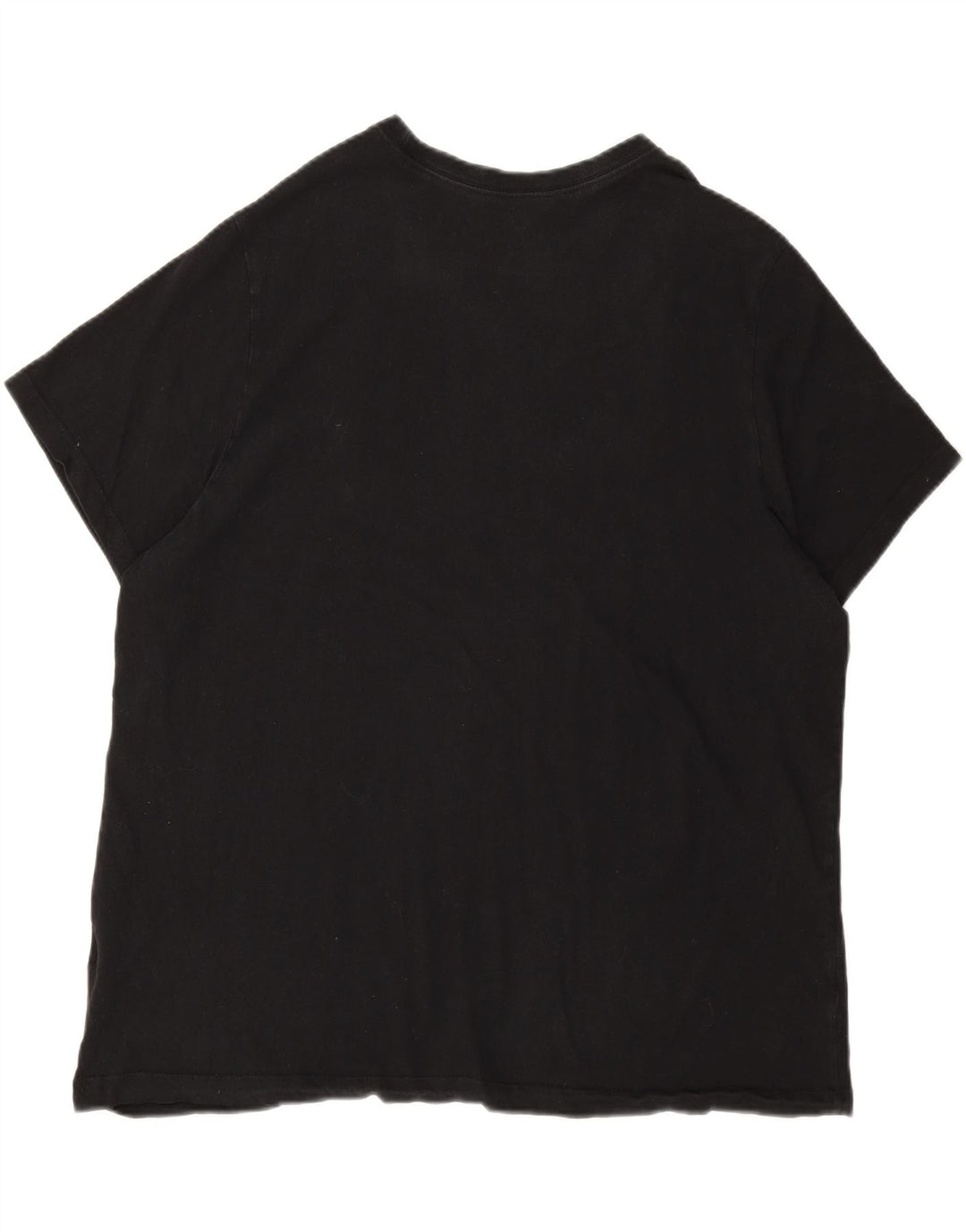 NIKE Mens T-Shirt Top 2XL Black Vintage Nike and Second-Hand Nike from Messina Hembry 