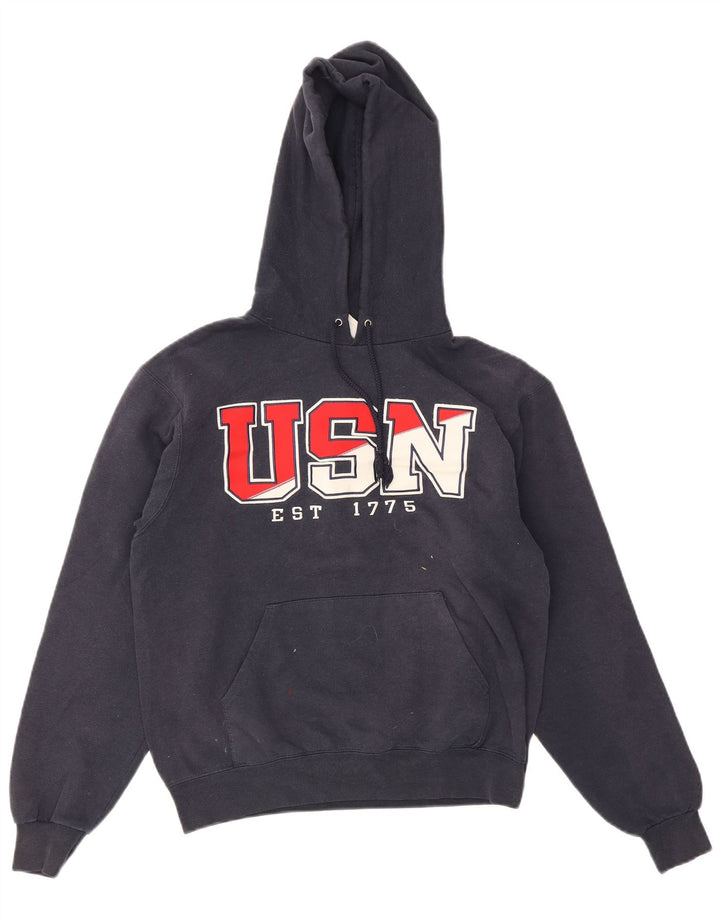 Champion Herren-Kapuzenpullover mit Grafik, Größe S, Marineblau