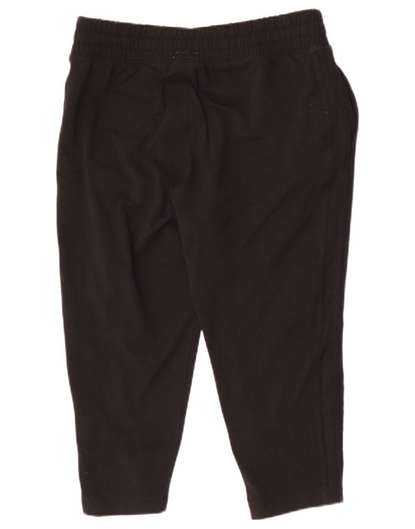 Champion Capri-Trainingshose für Damen, UK 18, XL, Schwarz, Baumwolle