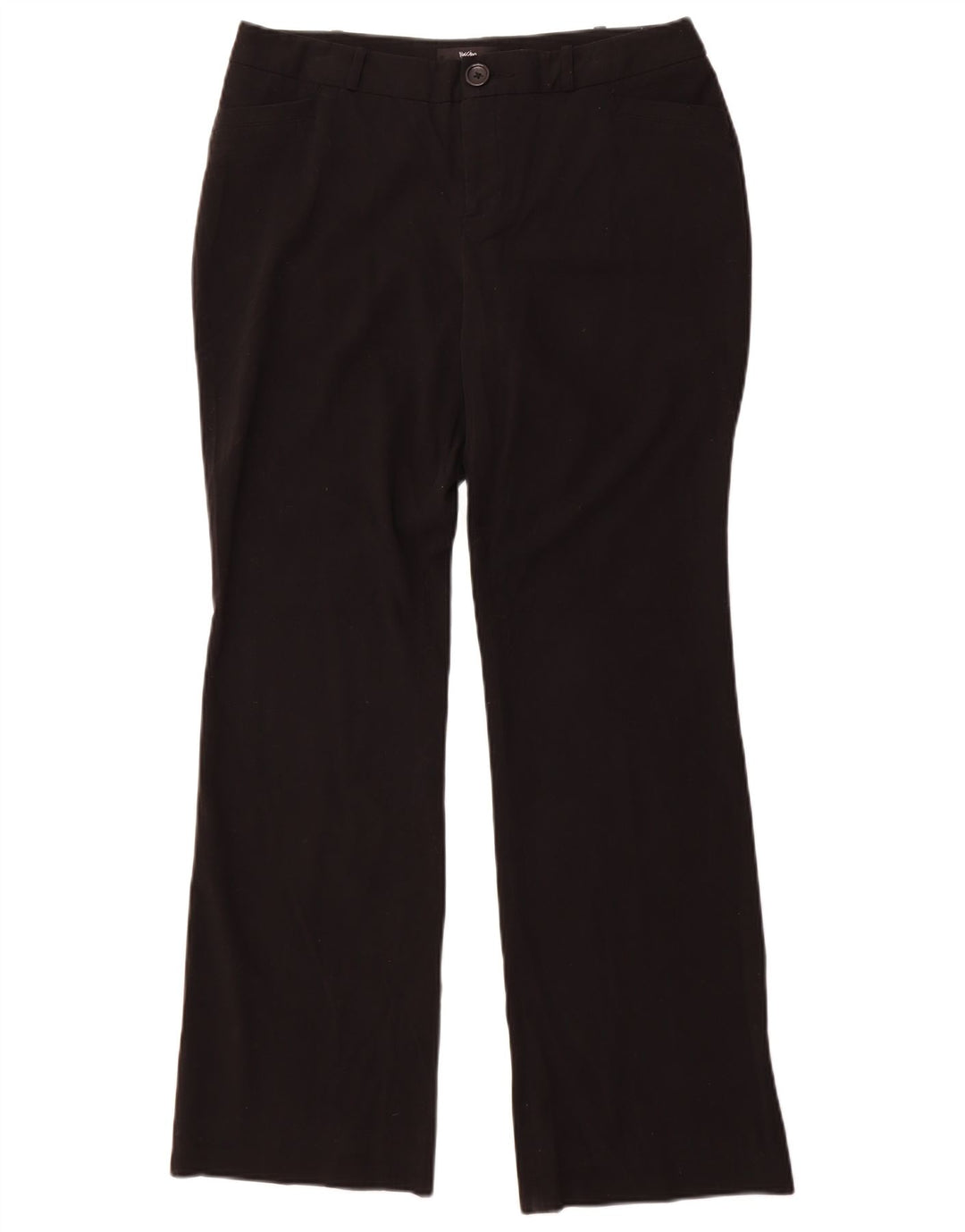 Mossimo Damen Bootcut Freizeithose US 10 Large W34 L32 Schwarz Polyester