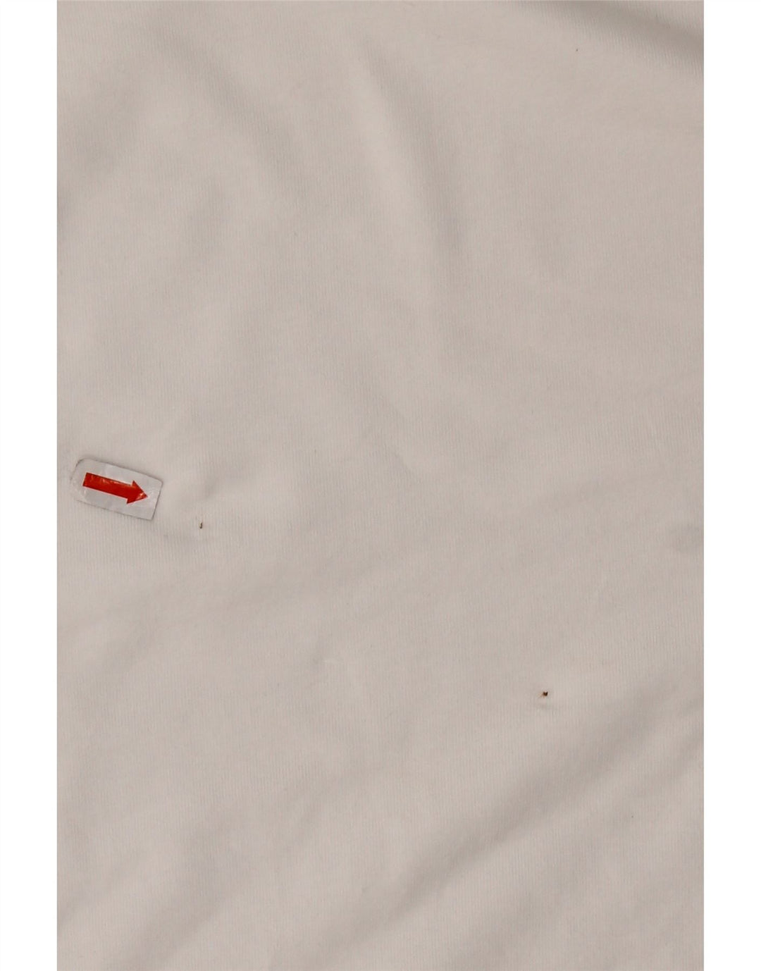 Zara Herren-Oberteil, langärmelig, mittelweiße Baumwolle