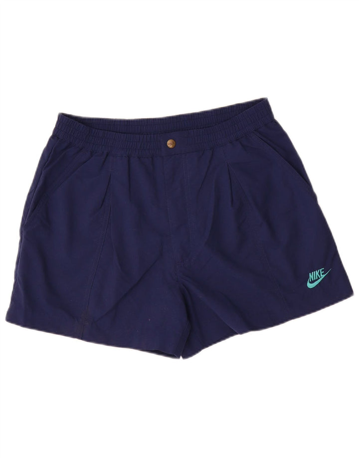 Nike Herren Chinoshorts Medium W32 Marineblaues Polyester