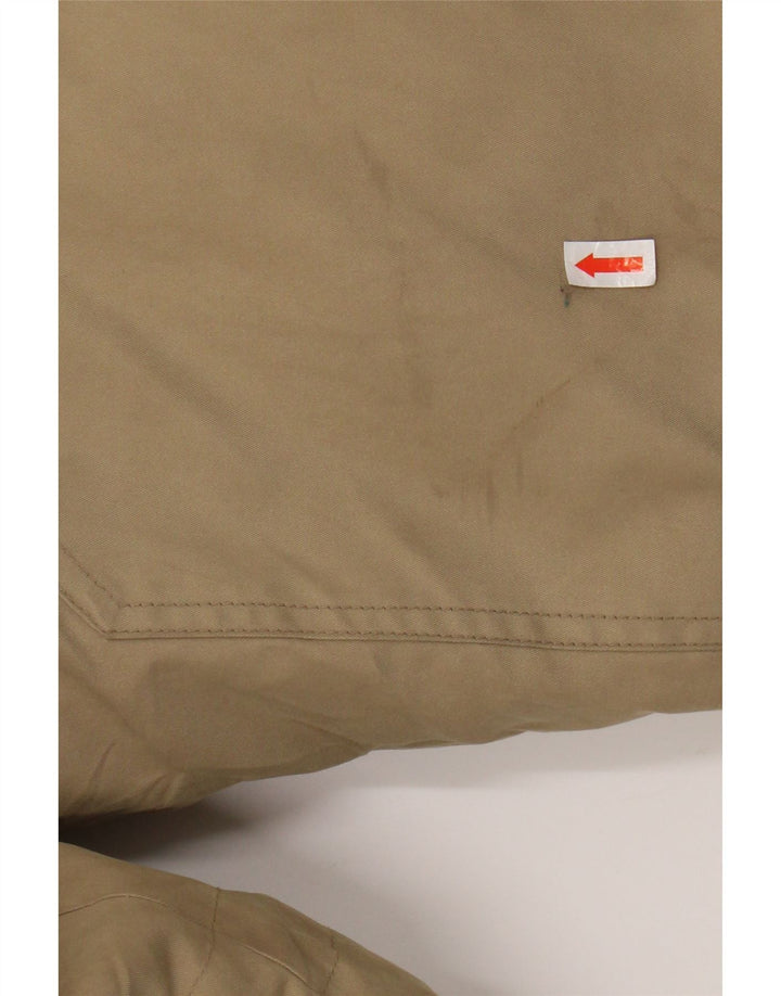 CANADIENS Wattierte Herrenjacke mit Kapuze, UK 38, Mittelbeige