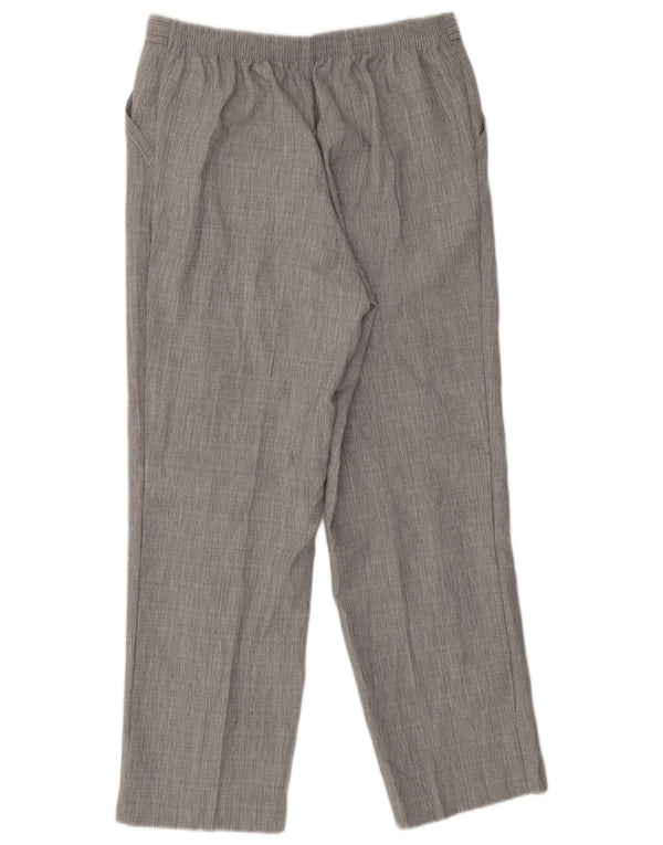 Marks & Spencer Damen Kurze Freizeithose UK 12 Medium W30 L27 Grau