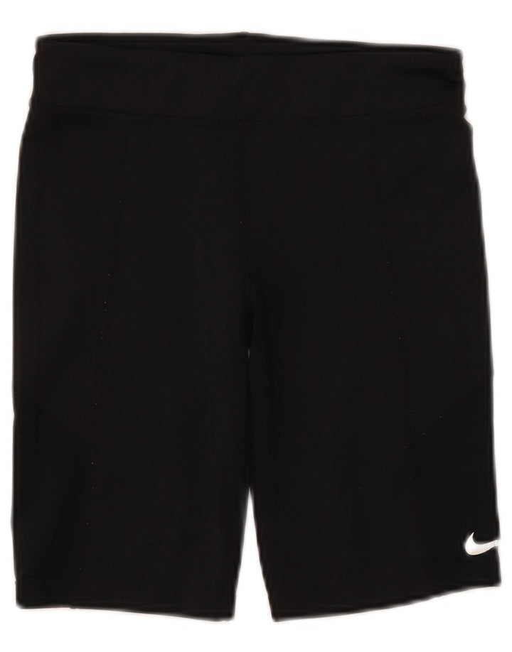NIKE Sportshorts für Mädchen, 12–13 Jahre, Größe L, Schwarz, Polyester