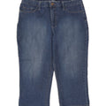 LEE Womens Riders Mid Rise Capri Jeans W36 L19 Blue Vintage Lee and Second-Hand Lee from Messina Hembry 