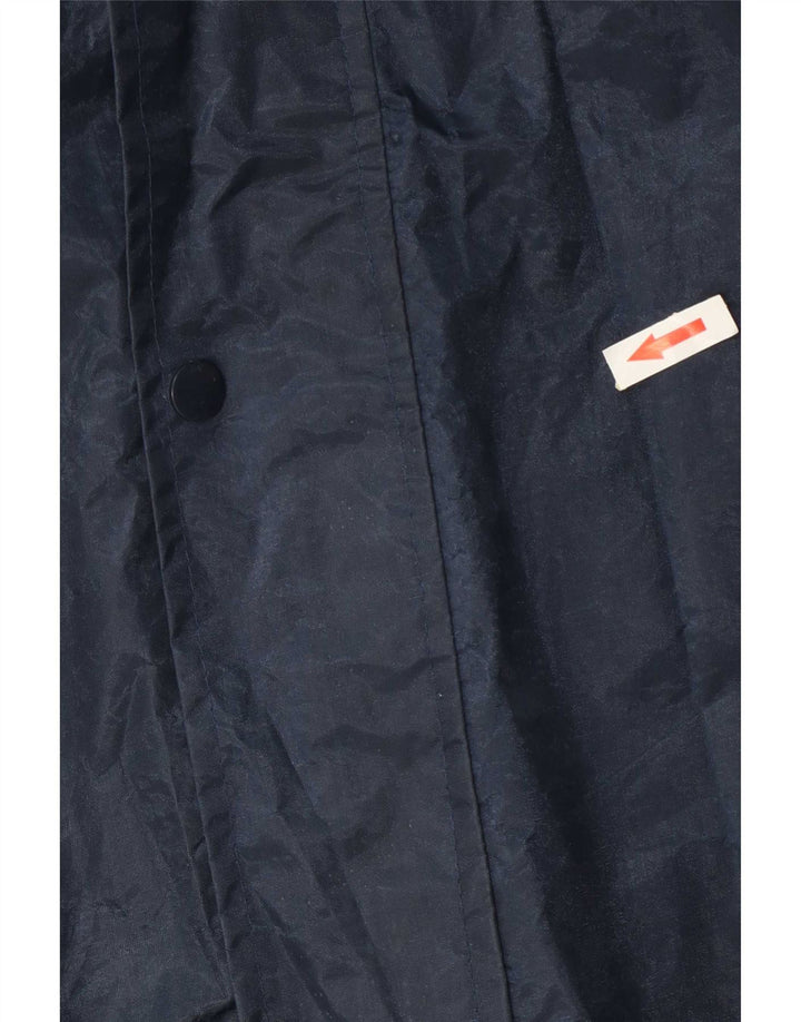 Dickies Jungen-Regenjacke mit Kapuze, 11–12 Jahre, marineblaues Polyester