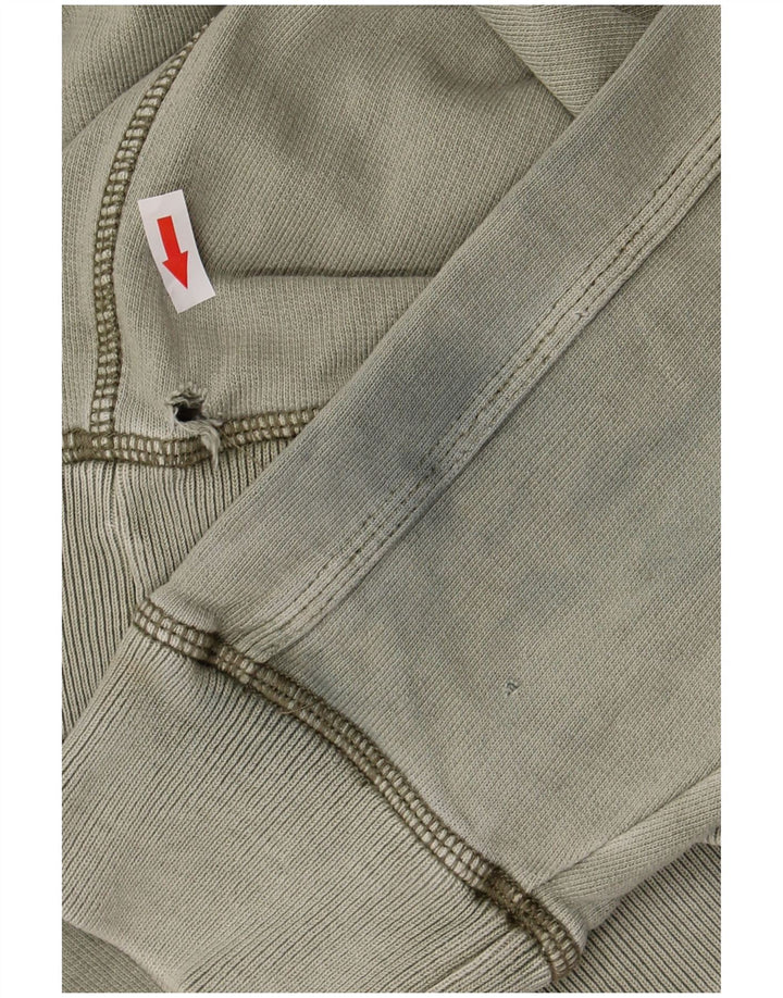 Fat Face Herren-Sweatshirt mit Grafik, groß, Khaki, Baumwolle