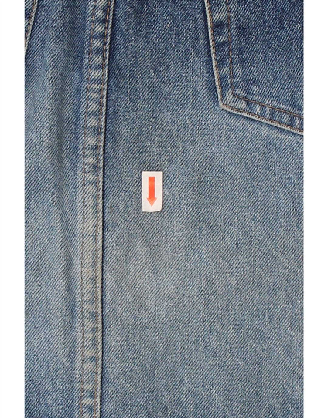 SISLEY Womens Denim Skirt IT 42 Medium W30  Blue Cotton Vintage Sisley and Second-Hand Sisley from Messina Hembry 