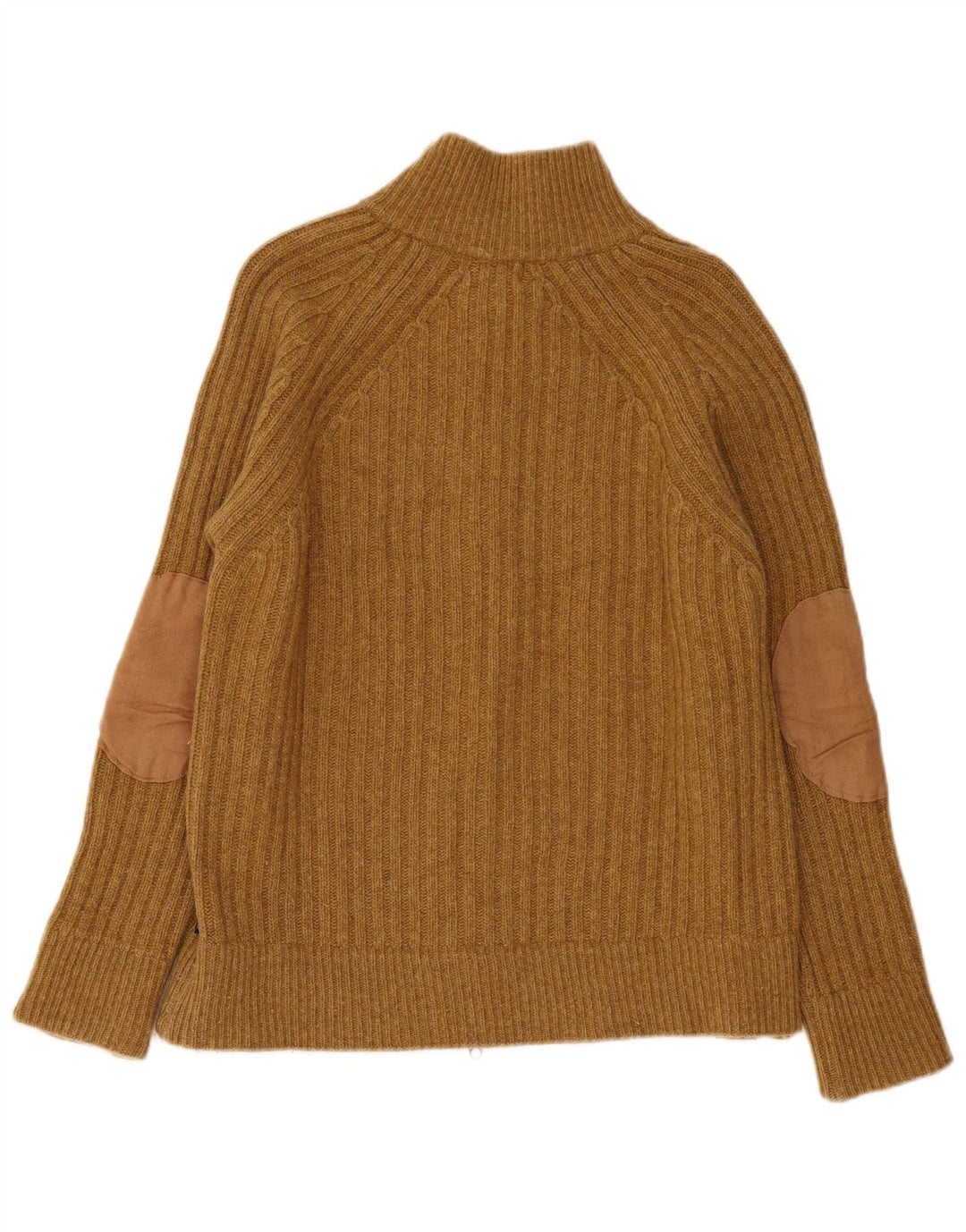 Woolrich Herren-Strickjacke, kleine braune Wolle