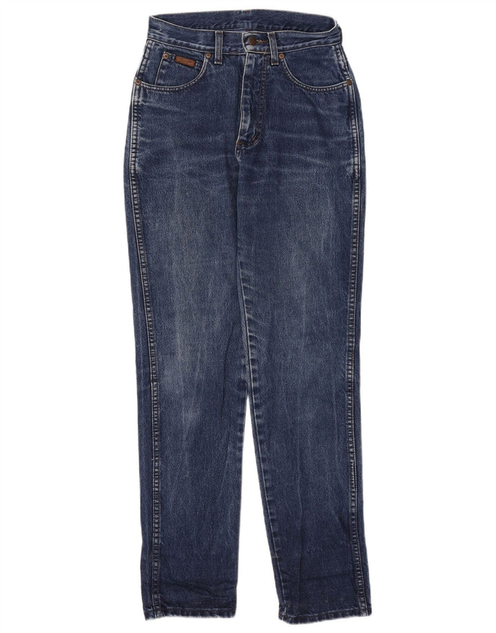 Wrangler Damen Tapered Jeans W26 L32 Blau