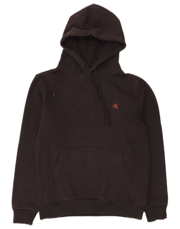 Calvin Klein Jeans Herren Kapuzenpullover Small Schwarz Baumwolle