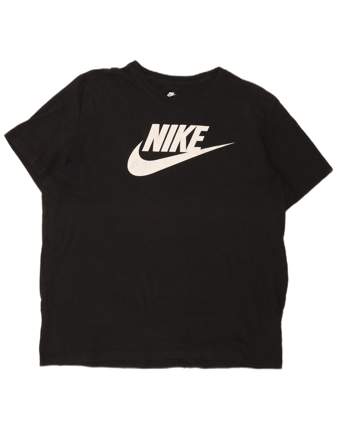 Nike Herren-T-Shirt mit Grafik, XL, schwarze Baumwolle