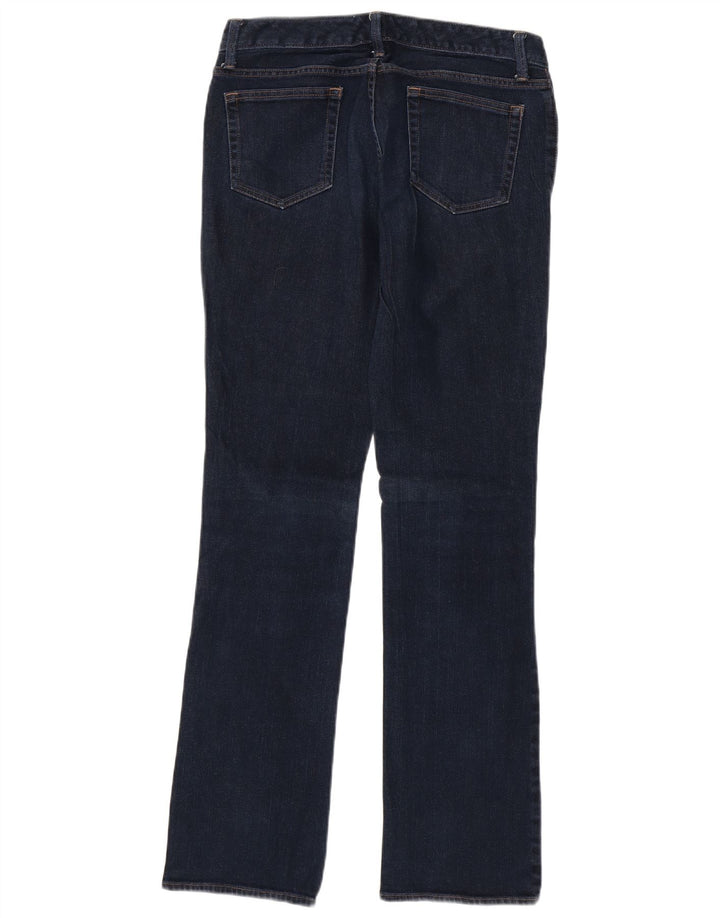 EDDIE BAUER Womens Barely Classic Fit Bootcut Jeans W32 L31 Navy Blue Vintage Eddie Bauer and Second-Hand Eddie Bauer from Messina Hembry 