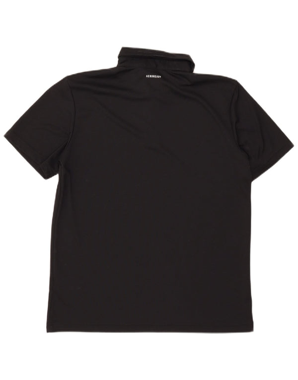 Adidas Herren Aeroready Poloshirt Medium Schwarz Polyester
