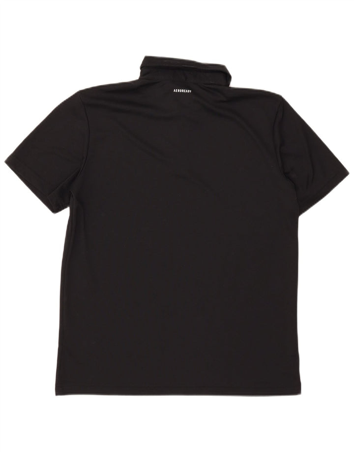 Adidas Herren Aeroready Poloshirt Medium Schwarz Polyester