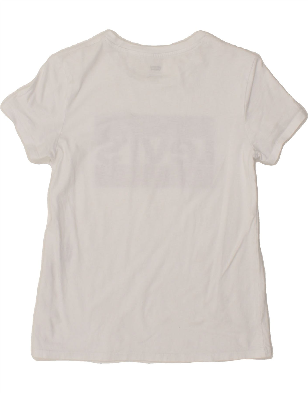 LEVI'S Mens Graphic T-Shirt Top XS White Cotton Vintage Levi's and Second-Hand Levi's from Messina Hembry 