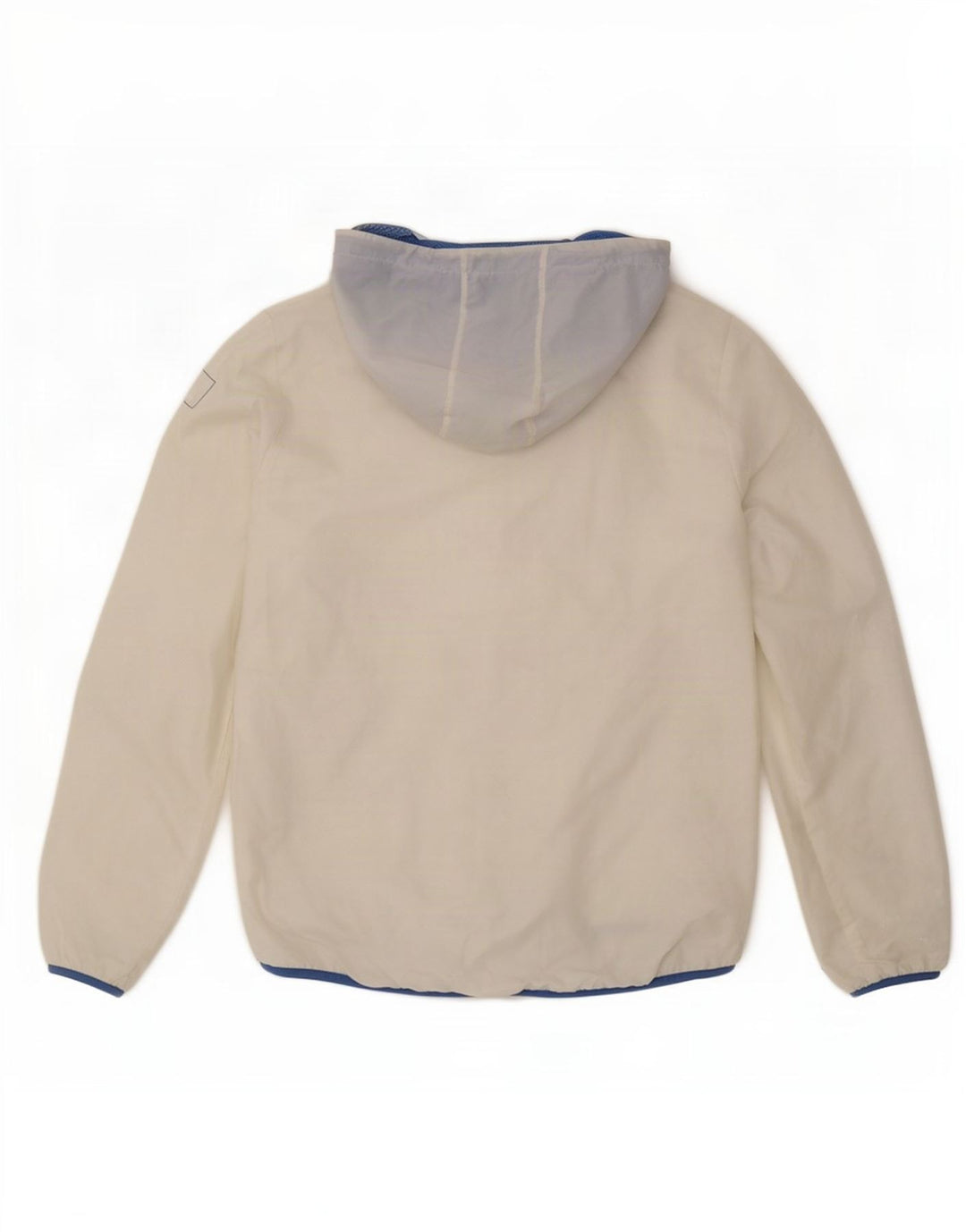 Puma Damen-Regenjacke mit Kapuze, UK 14, großes weißes Nylon