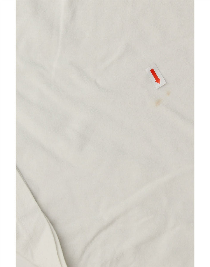 LEVI'S Mens T-Shirt Top XL White Vintage Levi's and Second-Hand Levi's from Messina Hembry 