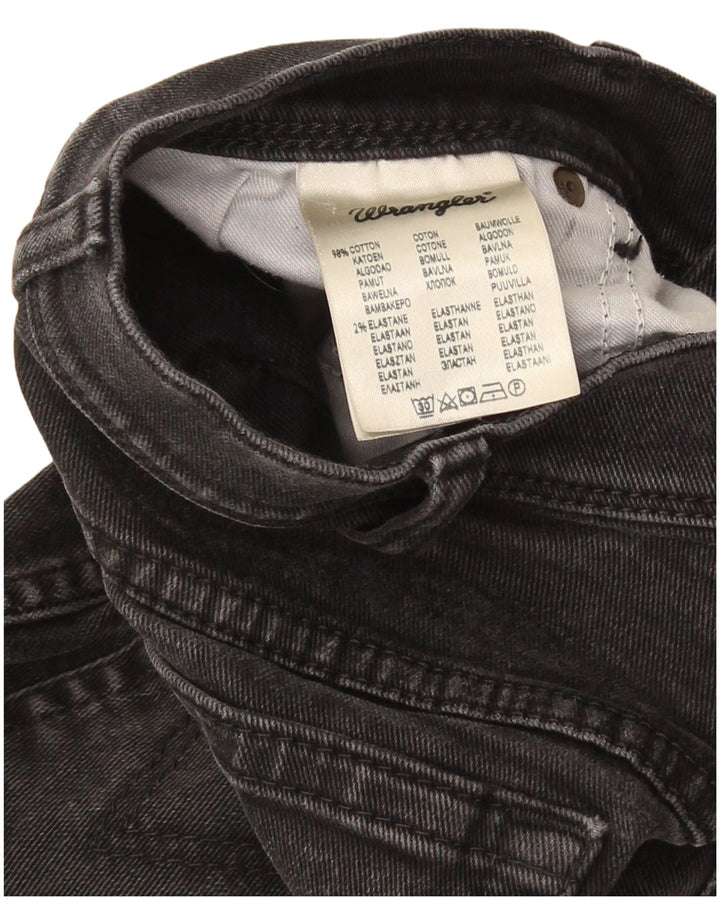 Wrangler Herren-Jeans mit normaler Passform, gerade Passform, W34, L32, graue Baumwolle