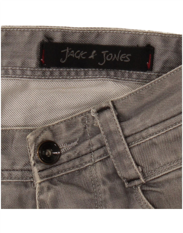 Jack & Jones Herren Straight Jeans W33 L29 Grau