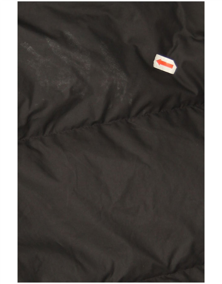 Nike Herren Kapuzenmantel, gepolstert, UK 36, Größe S, Schwarz, Polyester