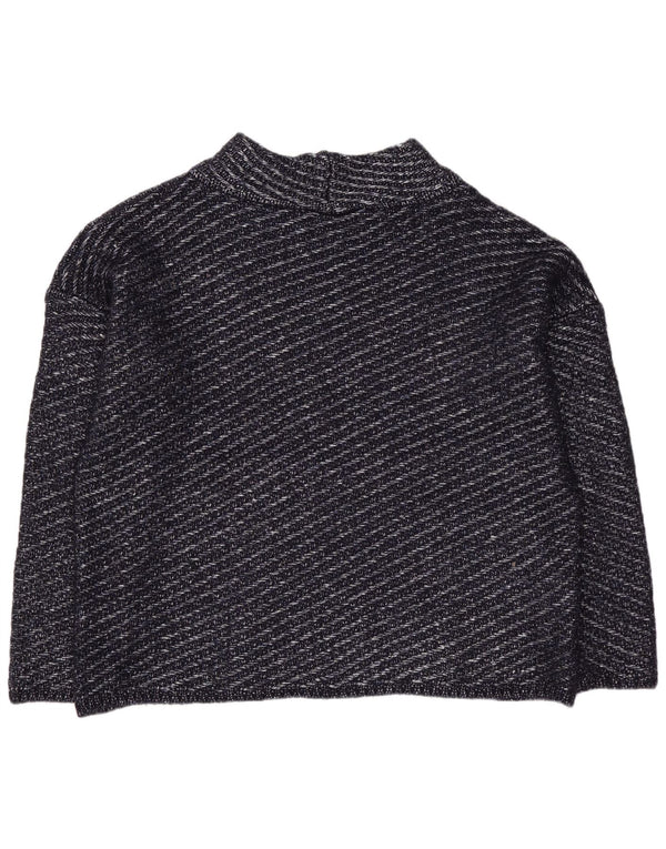 Marks & Spencer Damen Rollkragenpullover Pullover UK 20 2XL Marineblau