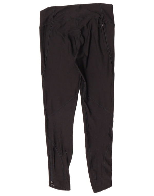 Under Armour Damen Heat Gear Leggings UK 14 Large Schwarz