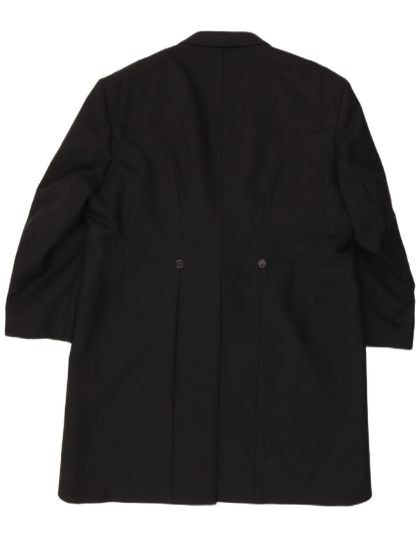Torre Herren Frack-Blazer-Jacke, UK 50 5XL, schwarze Wolle