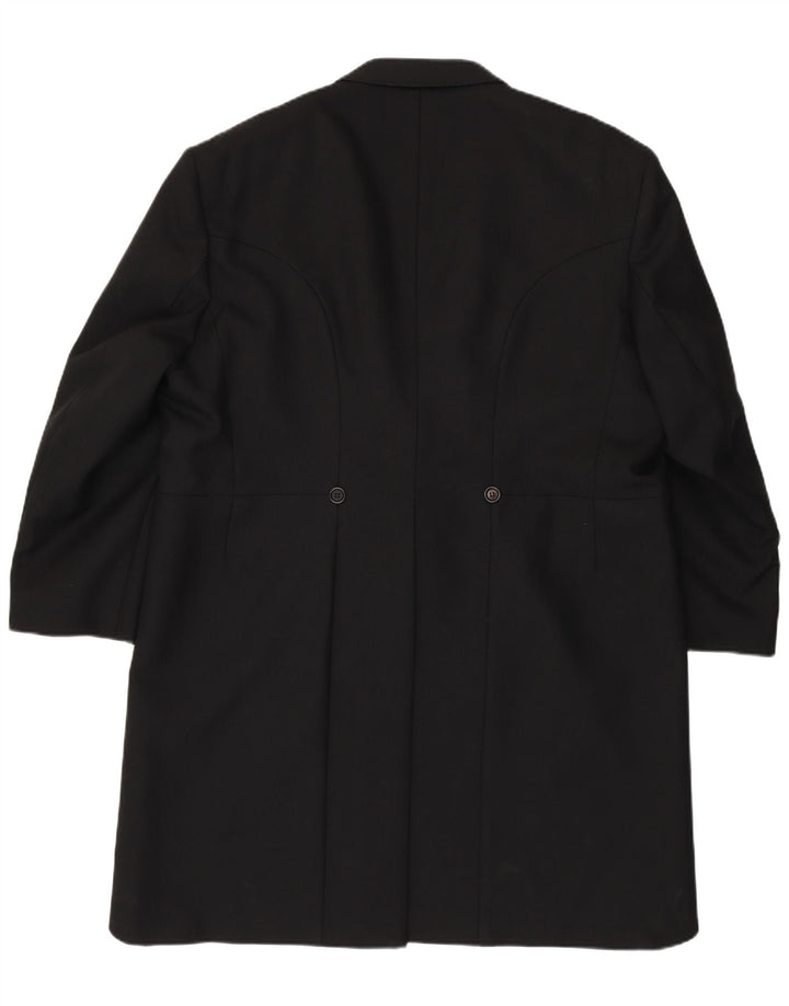 Torre Herren Frack-Blazer-Jacke, UK 50 5XL, schwarze Wolle