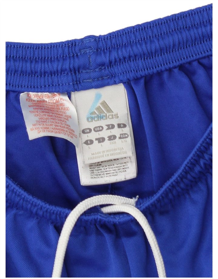 ADIDAS Herren Climalite Sport Shorts Large Blau Polyester