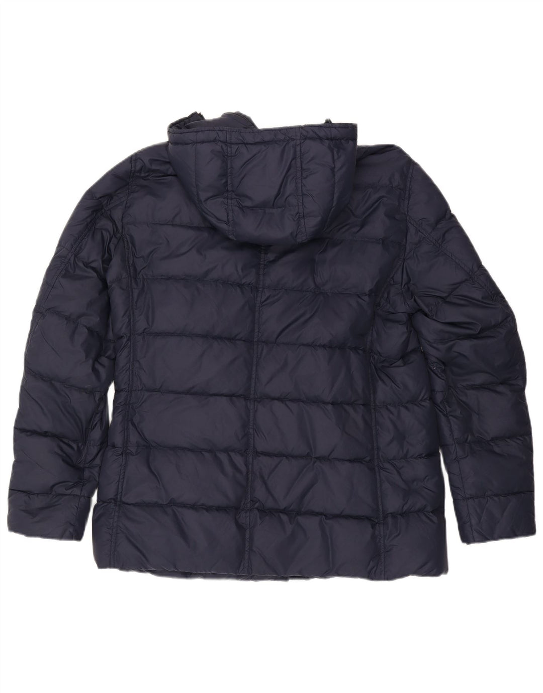 Herno wattierte Herrenjacke mit Kapuze, UK 38, Mittel, Marineblau