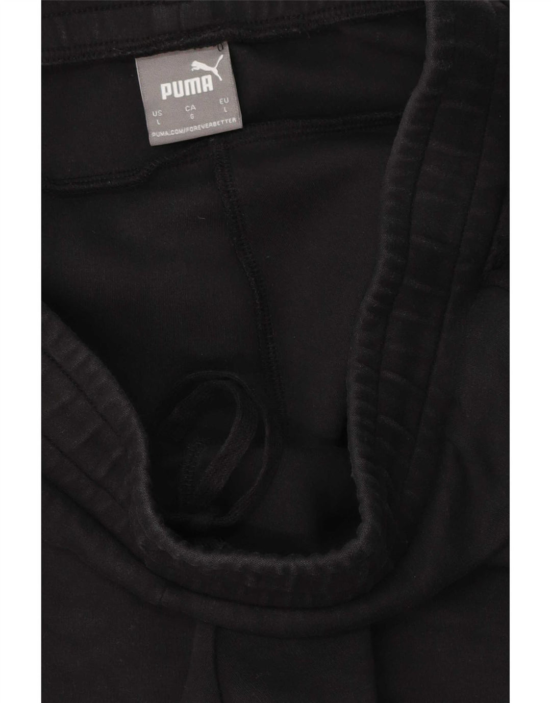 Puma Herren-Trainingshose, große schwarze Baumwolle