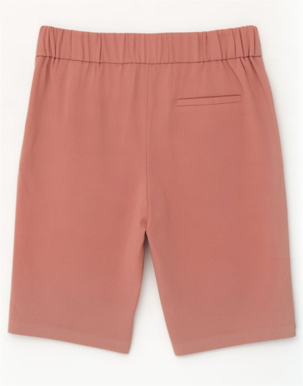 Marks & Spencer Damen Bermudashorts UK 12 Medium W30 Rosa Polyester