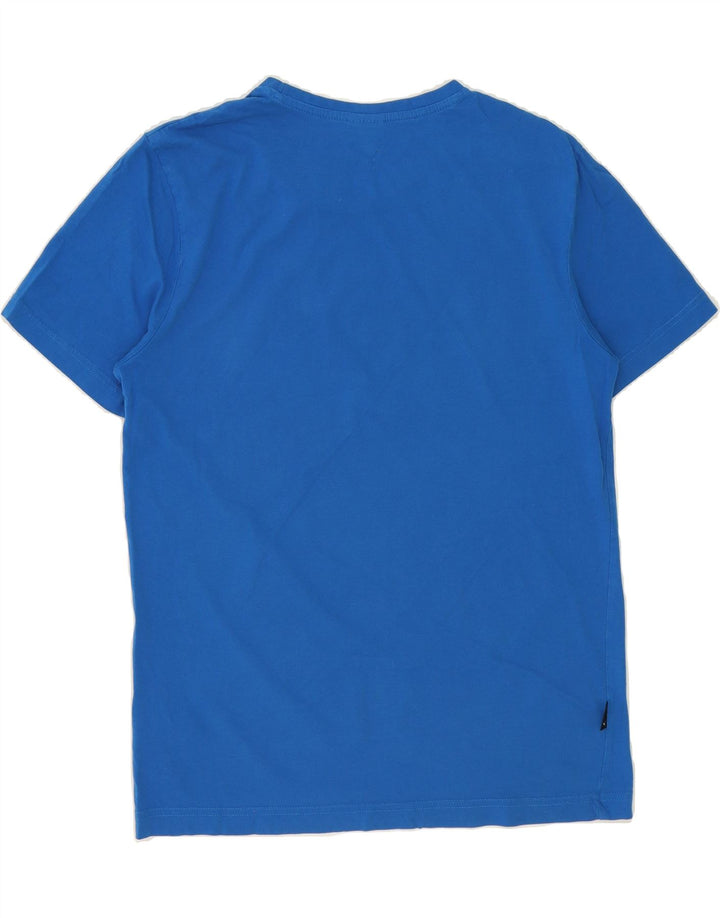 PUMA Mens Graphic T-Shirt Top Medium Blue Cotton Vintage Puma and Second-Hand Puma from Messina Hembry 