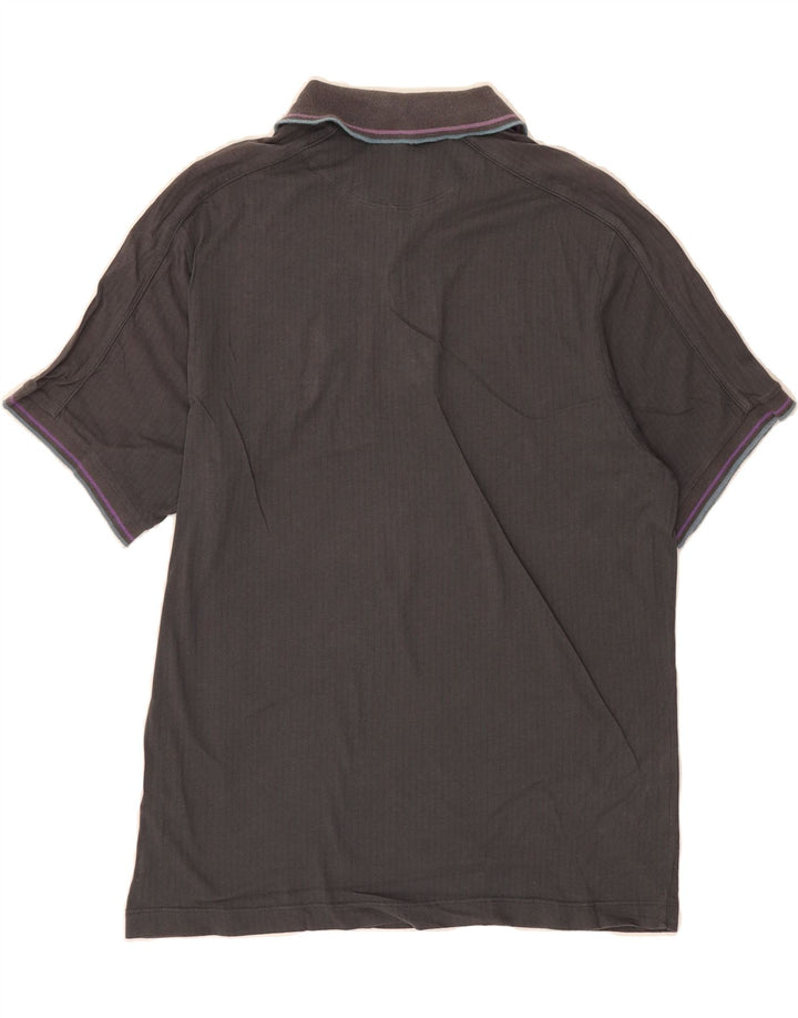 CHAMPION Mens Polo Shirt Large Grey Cotton Vintage Champion and Second-Hand Champion from Messina Hembry 