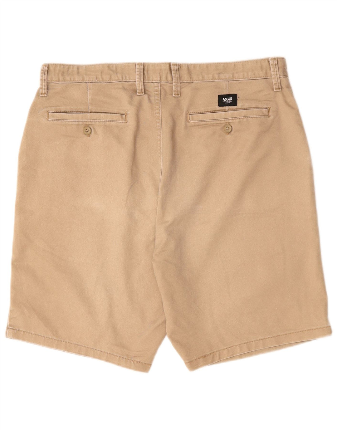 Vans Herren Chinoshorts W36 Large Beige Baumwolle